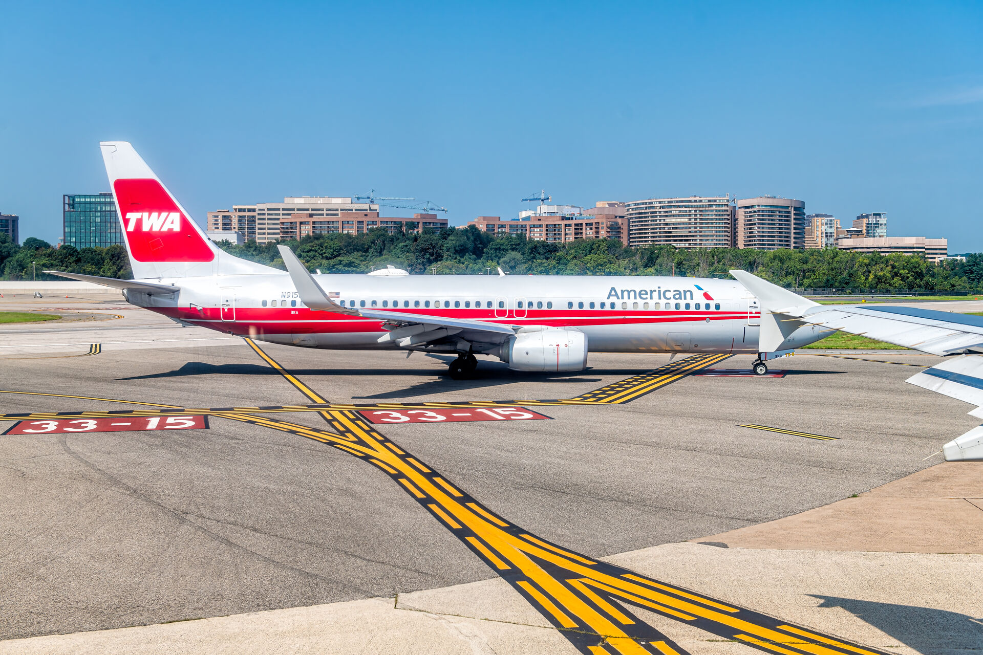 TWA Heritage Livery American Airlines