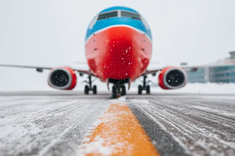 Ground stop airport