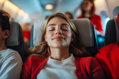 middle seat airplane