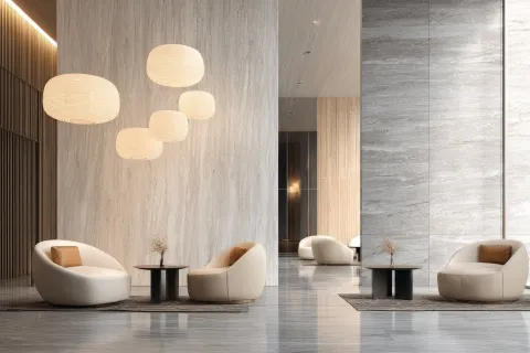 Hotel lobby