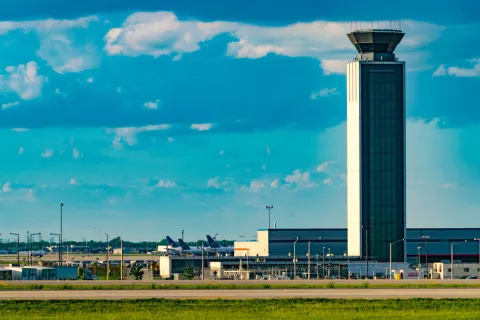Chicago O'hare Control tower