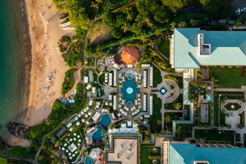 Four Seasons Maui Aerial View