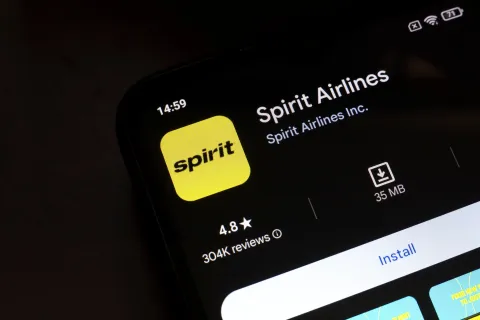 spirit airlines app