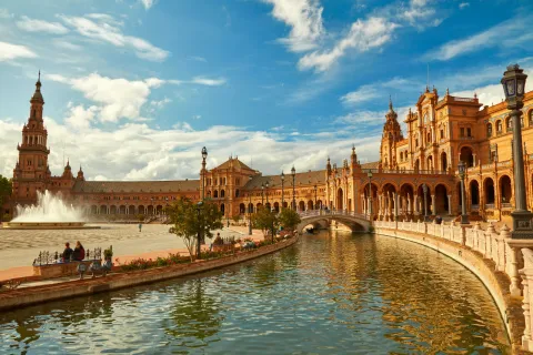 Spain Square (Plaza de Espana). Seville, Spain