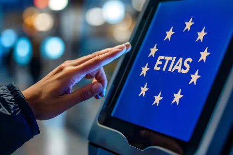 A Touch Away from Europe. ETIAS Digital Application. European Travel Information and Authorization System