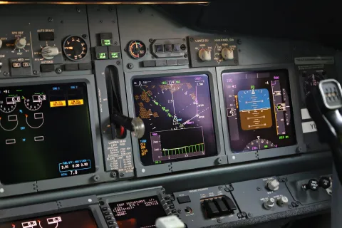 Boeing 737 primary flight display