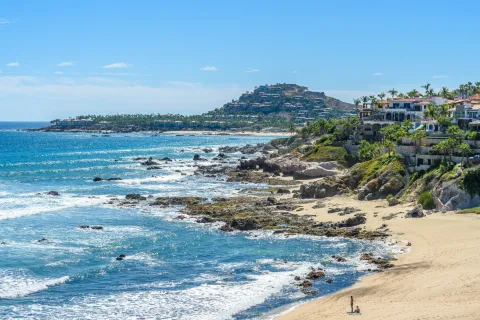 Ocean view at San Jose del Cabo, Mexico.
