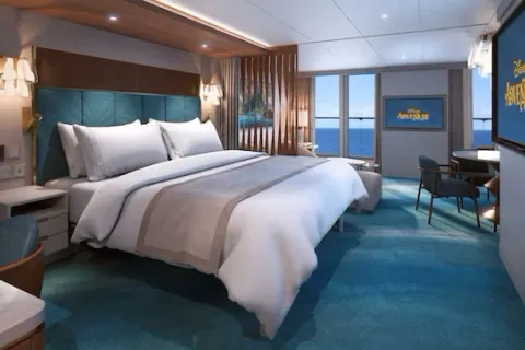 Disney Adventure - Concierge Family Stateroom with Oceanview Verandah