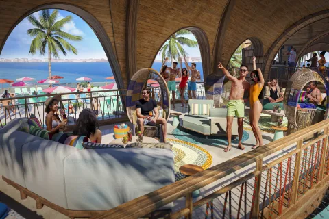 Freedom of the Seas - Royal Beach Club℠ Paradise Island**