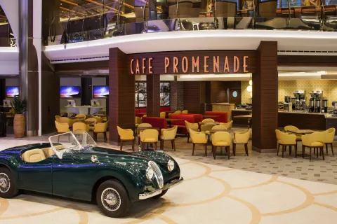 Liberty of the Seas - Cafe Promenade