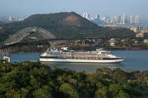 Celebrity Cruises Celebrity Infinity Panama Canal Exterior   CEL