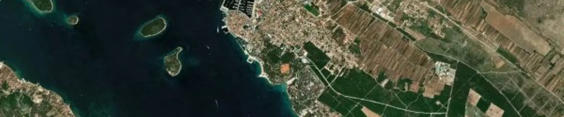 Satellite view of Biograd na Moru