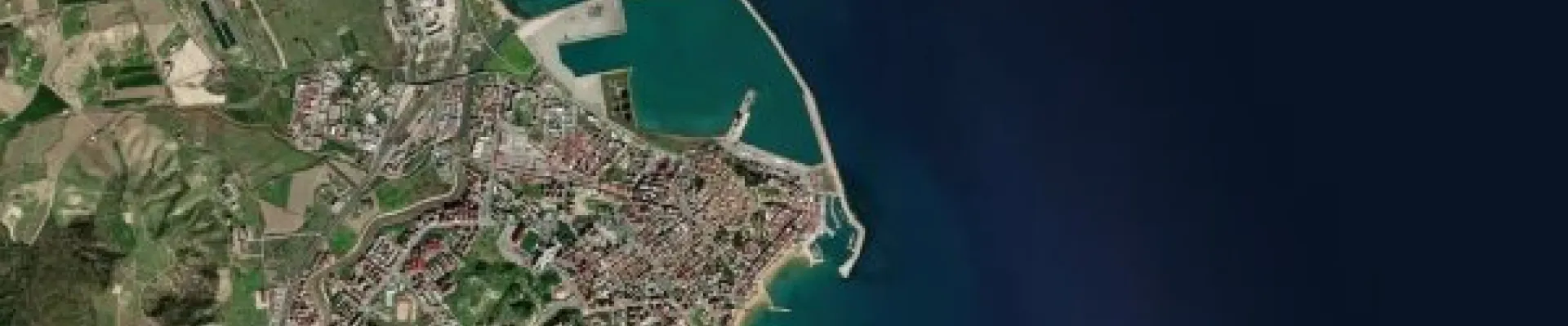 Satellite view of Crotone