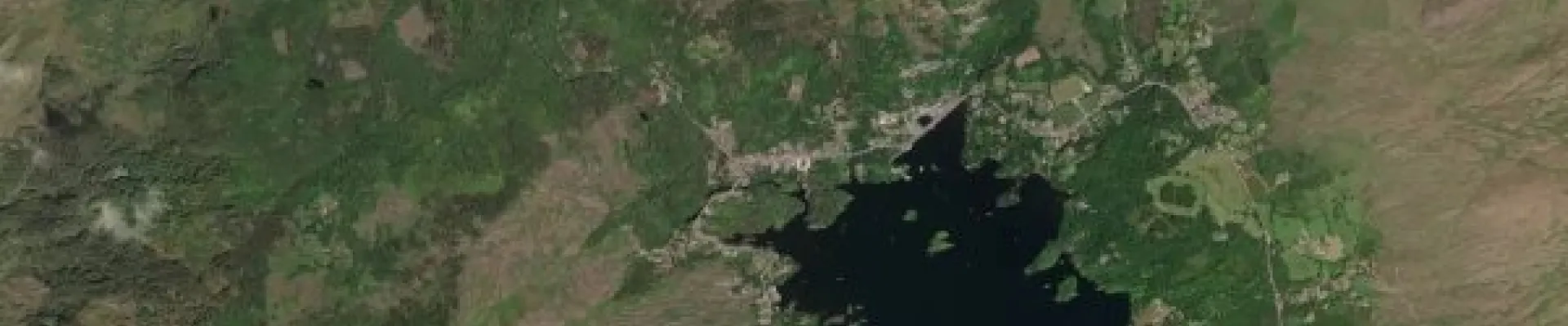 Satellite view of Glengarriff