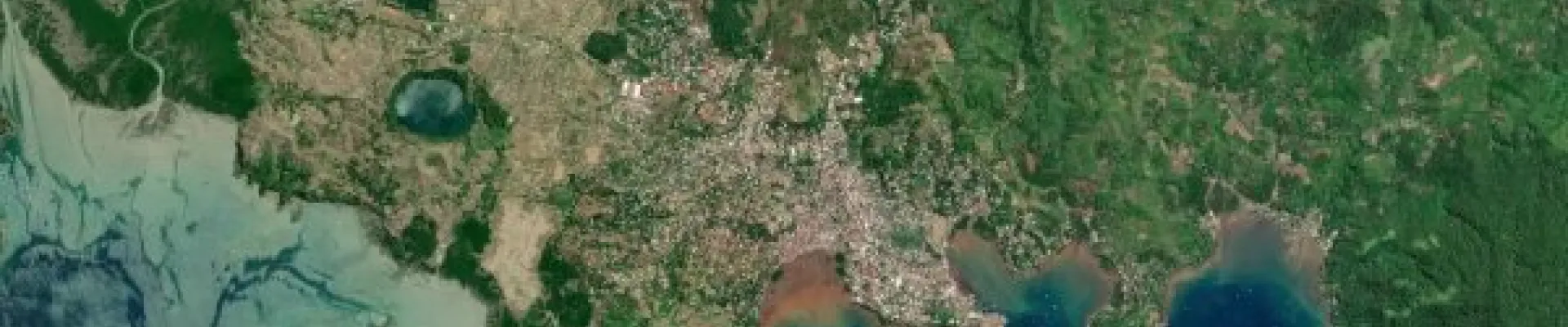 Satellite view of Hell-Ville