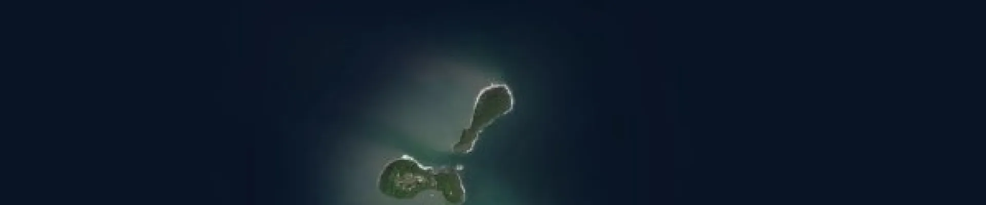 Satellite view of Iles du Salut