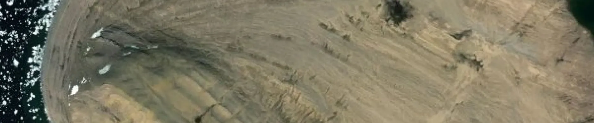 Satellite view of Resolute Bay, Nunavut