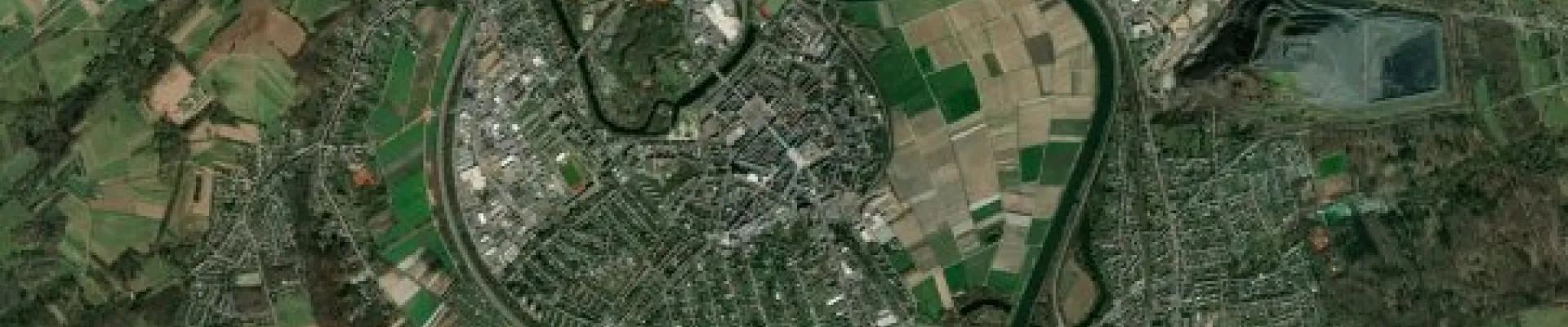 Satellite view of Saarlouis