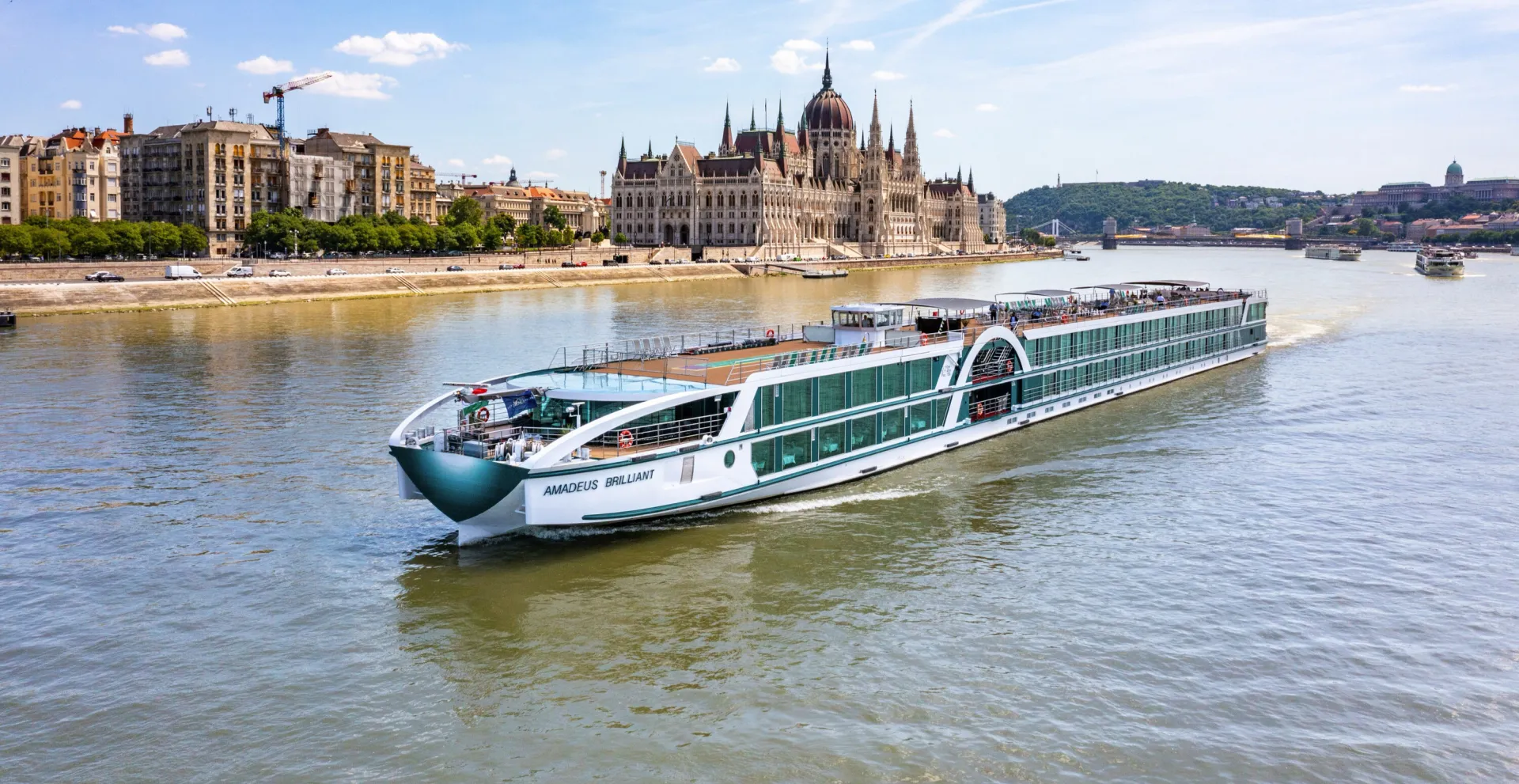 AMADEUS Brilliant Exterior   Lueftner Cruises Amadeus