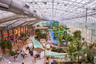 The World's Largest Indoor Beachfront Waterpark 