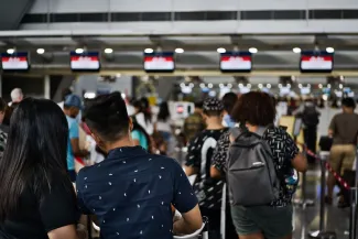 TSA Security Line