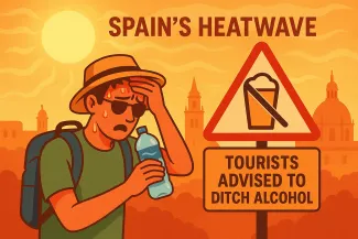Spain's too hot for Alcohol
