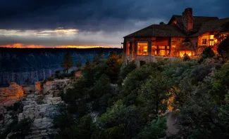 North Rim Lodge before fire