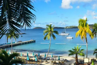 Frenchman's cove, St. Thomas