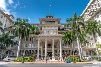 Moana Surfrider in Waikiki, Honolulu