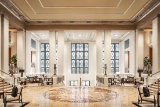 Waldorf Astoria New York – Park Avenue Lobby – Credit Waldorf Astoria New York