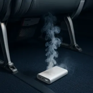 Smoking Lithium Ion Power Bank