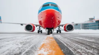 Ground stop airport