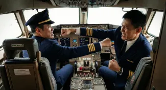 Eva air fight