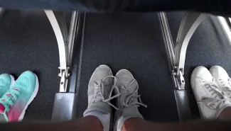 leg room airliner
