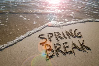 Spring break