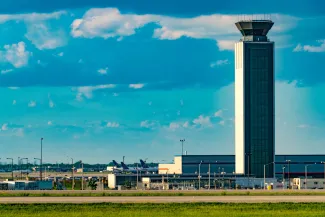 Chicago O'hare Control tower