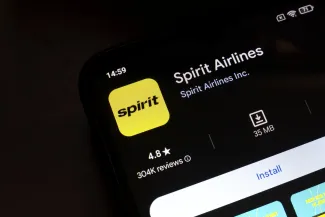 spirit airlines app
