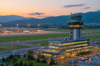 Air traffic control tower