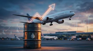 Airliner fuel prices