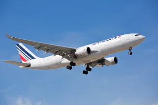 Air France A330 on it's final approach