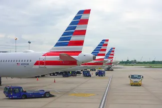 American Airlines planes