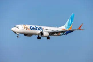 FlyDubai Boeing 737 MAX 8