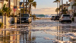 Balboa Flooding newport beach