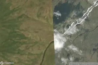 Satellite view of Wrangel Island