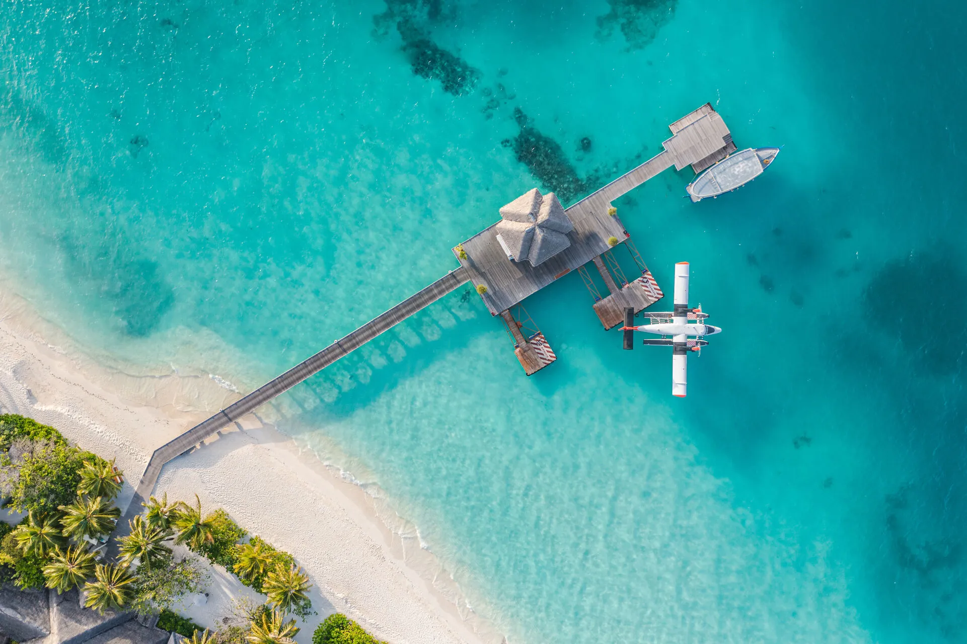 Maldives Aerial Adobe Stock
