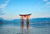 The Floating Torii gate in Miyajima, Japan