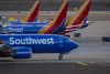 Southwest Airlines Planes on the Tarmac at Phoenix Sky Harbor International Airport