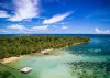 Aerial view of Casa Cayuco Bocas Del Toro Panama