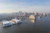 Aerial photo Delaware River and Philadelphia PA