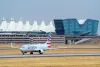 Boeing 737 operated by American taxis on October 17, 2020 at Denver International Airport